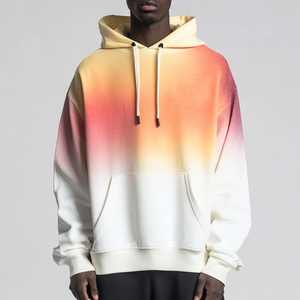 เสื้อแจ็กเก็ตมีฮู้ดแขนยาวแบบลำลองมีฮู้ดสำหรับผู้ชายโอเวอร์ไซส์ - Product Image 6