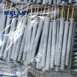 MALAXY Cheville murale en nylon, goujon d'expansion en plastique, ancre en nylon avec <span class=keywords><strong>vis</strong></span> autotaraudeuses <span class=keywords><strong>pour</strong></span> aggloméré - Product Image 4