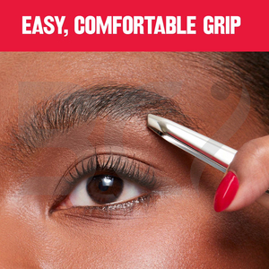 Ergonomic Eyebrow Tweezers Stainless Steel Slanted Tip <b>Precision</b> <b>Tool</b> with Anti-Slip Grip for Easy Grooming - Product Image 6