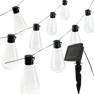 Guirnalda Solar LED para Jardín, Cadena Decorativa con Panel Solar - Product Image 1