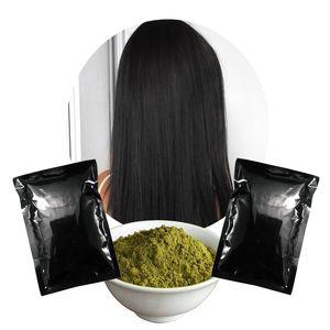 Best-Selling 100% Organic Black Henna Powder Chemical-Free Herbal Soft <b>Hair</b> Color Certified Black Henna Powder - Product Image 5