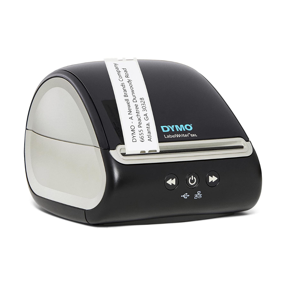 DYMO LabelWriter 5XL Label Printer, Automatic Label Recognition, Prints Extra-Wide Shipping Labels  from Amazo