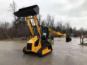 Retroexcavadora de Alta Calidad 1CXT, Minicargadora de 50HP, Tractor para Trabajos de Construcción y Agrícolas - Product Image 4