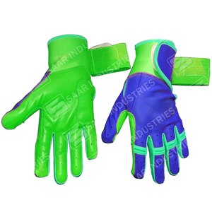 SAAR INDUSTRIES Baseball Batting <b>Gloves</b>-Brand New Leather Custom Color & Logo for Baseball & Soft <b>Ball</b> - Product Image 1