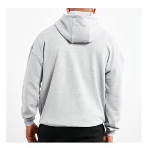 Sweat-shirt à capuche en molleton épais pour homme, style ample et tendance, anti-plis, pour l'hiver, vente en gros - Product Image 5