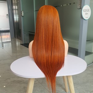 100% cheveux bruts vietnamiens-PRE PLUCKED belle couleur os perruque droite Double dessiné, vendeur de cheveux humains de haute qualité - Product Image 2