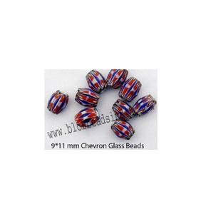 Elegant Necklace Featuring Multicolor Chevron <b>Glass</b> <b>Beads</b> For Casual Office Or Special Occasion Wear Supplier From India - Product Image 2