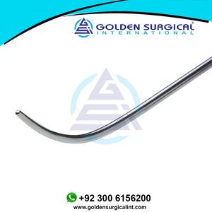 Venta al por mayor Clutton Uretral Sound 8/12 Fg, Longitud total 265mm Ginecología Tejido Holding Pinzas de agarre - Product Image 6