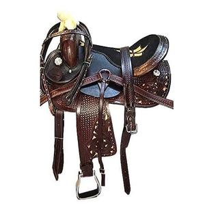 100% Selle Western faite à la main pour l'équitation Conception personnalisée Selle d'équitation Western Pleasure Trail avec conception personnalisée en vrac - Product Image 2