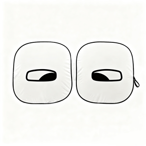 ม่านบังแดดพับเก็บได้สำหรับกระจกหน้ารถบล็อครังสียูวีปรับแต่งได้พร้อมโลโก้เหมาะสำหรับเป็นของขวัญส่งเสริมการขายทางธุรกิจ - Product Image 2