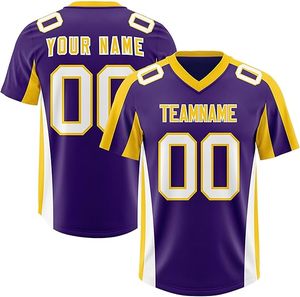 Jersey de Fútbol Americano Personalizado con Bordado, Nombre del Equipo y Número Personalizados, Suministro OEM ODM, Colección de Ropa Deportiva - Product Image 3