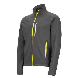 Chaqueta Softshell de Invierno de Lona Personalizada de Alta Calidad al por Mayor, con Cierre Frontal, Resistente al Viento, Impermeable, Transpirable, de Secado Rápido y Ecológica - Product Image 5