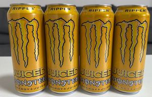 Bebida Energética Monster Juiced Ripper, Latas de 500 ml, Paquete de 12, Alto Contenido de Cafeína, Sabores Frutales, Aumenta la Energía, Bebida Refrescante - Product Image 6