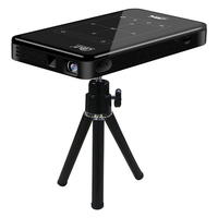 Proyector DLP P09II Más Vendido, Batería de 5000 mAh, 100 ANSI Lúmenes, Android 14, Enfoque Manual, 2 GB, 32 GB, Full HD 1080P, Video 4K, para Exteriores