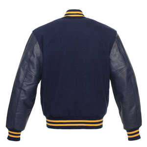 Most Selling Unisex Wool Varsity <b>Jacket</b> Winter High Street Front Logo <b>Casual</b> Wear Comfortable - Product Image 3