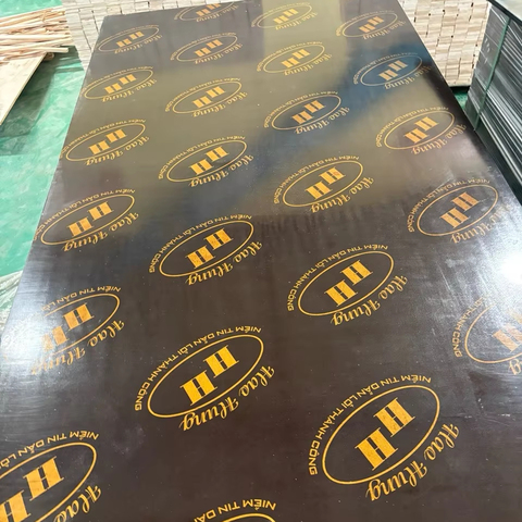 Fast Delivery Eco-Friendly First-Class Film Faced Plywood 12-15-18mm Thickness Anti-Slip Rubber Core Reusable 6-8 Times E1