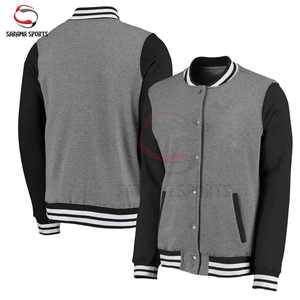 Chaqueta Varsity de Béisbol Vintage Personalizada OEM para Hombre, Talla Grande, con Letras Bordadas en Chenille y Cuero para Invierno - Product Image 1