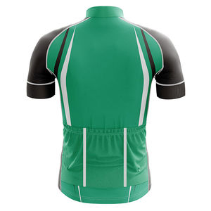 Ensemble de vêtements de cyclisme à marque privée, respirant, à séchage rapide, en polyester, maillot et short, logo personnalisé, couleur personnalisée, service OEM - Product Image 4