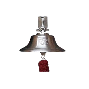 Ancla de campana de latón fundido de estilo antiguo, cuerda colorida colgante para decoración de Iglesia náutica interior y exterior, campana de Metal de latón tradicional - Product Image 5