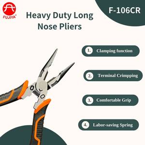 Alicates de corte de acero de grado industrial Herramientas manuales Alicates de punta de aguja - Product Image 3