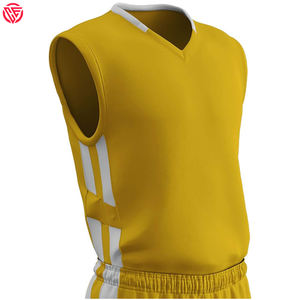 Maillots de basketball respirants à manches courtes en polyester 100 % personnalisables pour la vente en gros au Pakistan, impression numérique, vêtements de sport - Product Image 4