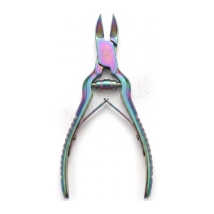 Professional Heavy Duty <b>Nail</b> Nipper Stainless Steel <b>Nail</b> Nipper Rainbow Finish Strong Cut Manicure Pedicure <b>Tool</b> - Product Image 1