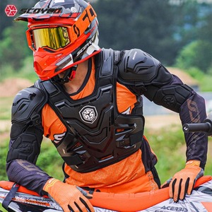 เสื้อแจ็คเก็ตมอเตอร์ไซค์เกราะป้องกันได้มาตรฐาน CE, เสื้อแจ็คเก็ตมอเตอร์ไซค์สำหรับแข่งรถระดับมืออาชีพ พร้อมแผ่นเกราะป้องกันไหล่ ข้อศอก และหลัง - Product Image 3