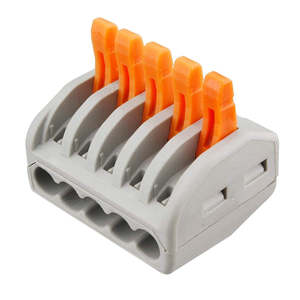 ชุดขั้วต่อสายไฟขนาดกะทัดรัด 150 ชิ้น พร้อมขั้วต่อแบบ Lever-Nut 2 3 4 5 - Product Image 2