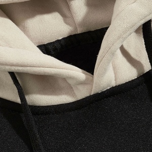 Fabricante de Ropa Personalizada, MOQ Bajo, Sudadera Deportiva Ligera y Transpirable, Proveedor de Sudaderas de Moda con Corte y Costura - Product Image 3