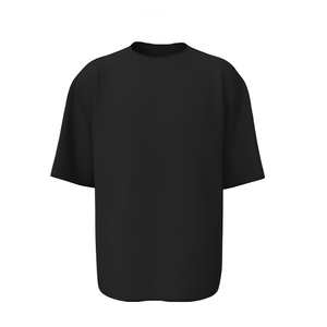 Camiseta Oversize de Algodón para Hombre y Mujer, Manga Corta, Casual, Hombros Caídos, Corte Holgado, Lisa, Personalizable, Venta al por Mayor, Estilo Urbano - Product Image 1