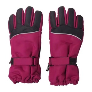 Gants de ski pour hommes entièrement personnalisés style parfait vente à chaud taux raisonnable meilleurs designs gants de ski pour hommes avec un poids léger - Product Image 6