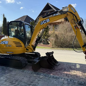 Mini-excavatrice JCB 8050 ZTS d'occasion/neuve abordable à vendre, fournisseur de mini-pelles compactes de 5 tonnes pour la construction - Product Image 1