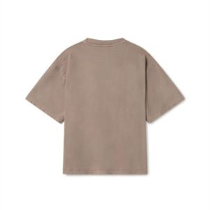 เสื้อยืดผู้ชายคอกลมทรงปกติใส่สบาย ระบายอากาศได้ดี ผ้าฝ้าย 100% สีพื้น แฟชั่นใหม่สำหรับฤดูร้อน  รับตัวเลือกแบบสั่งทำพิเศษ - Product Image 2