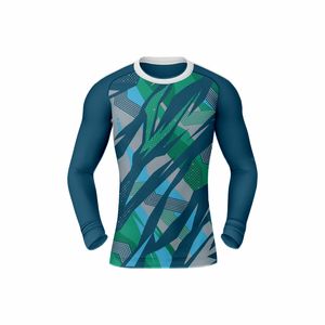 Custom Design Rash Guard UV Protection <b>Surf</b> wear for unisex Active Lifestyle - Product Image 1