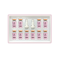 [DERMAMAX] Sérum Hydratant AMPOULE CUTANÉE AU GLUTATHION 8ml*10ea Raffermissant & Hydratant Visage à la Niacinamide, Peptides et Glycérine