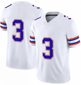 Maillot de football américain personnalisé pour hommes uniforme d'équipe chemise courte à col en V numéro de nom personnalisé maille respirante antibactérienne - Product Image 4