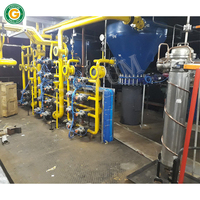 5-30 toneladas/día máquina de refinería de aceite de girasol crudo máquina de procesamiento de aceite de girasol línea completa