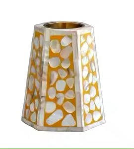 Bougeoirs à incrustation d'os faits à la main arabe autre encens beaux bougeoirs et décoration de table bougeoirs de luxe - Product Image 4