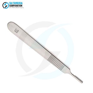 Cuchillo Quirúrgico Manual de Grado Médico, Mango de Acero Inoxidable, Certificado CE Clase II, 1 Año de Garantía, Diseño Preciso para Corte Quirúrgico Preciso y Duradero - Product Image 2