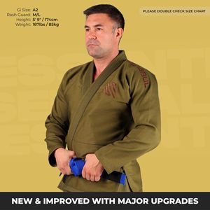 Kimono de Jiu-Jitsu Brasileño de Primera Calidad con Tejido de Perlas, Uniforme de Artes Marciales para Luchadores y Prácticos de Jiu-Jitsu - Product Image 4