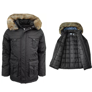 Parkas pour femmes à capuche et fermeture éclair, doublure en laine, grande taille, imperméables, respirantes, en peau de mouton, personnalisables, très vendues - Product Image 6