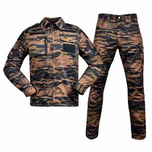 2025 professionnel chasse en plein air uniforme haute qualité vêtements de travail durables avec fermeture éclair respirant Camouflage impression vêtements - Product Image 3