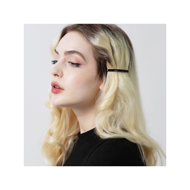 Casual Decorative Clamps High Quality Hair Clips Korean-Made Small Plastic Dome Barrettes for Women & Girls Thin & Thick Hair