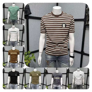 T-shirt unisexe d'été personnalisé 100% jersey de coton de haute qualité à manches courtes avec votre propre logo vierge pour hommes - Product Image 1