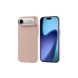 Coque de protection Netzy bleu marine aspect fibre de carbone pour iPhone 17 Air compatible MagSafe SAFA Nekst - PC Electroplate Plus - Product Image 2