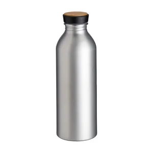 Borraccia Personalizzabile 24420 in Alluminio e Bambù, Bottiglia d'Acqua Promozionale Personalizzabile - Product Image 5