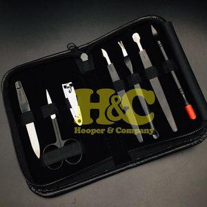 Juego de Cortaúñas de Acero Inoxidable de Lujo, Kit de Manicura y Pedicura, Estuche de Viaje, Herramienta Portátil para el Cuidado de las Uñas - Product Image 6