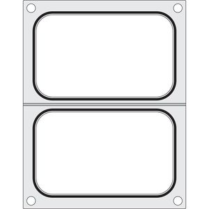 HENDI Involucro in Cera d'Api 2x Contenitore 178x113 mm Matrice Sigillante per Vassoi - Product Image 1