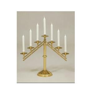 Para la decoración de eventos de Navidad, portavelas de pie, diseño chapado en oro de Metal hecho a mano con alta calidad y acabado - Product Image 5