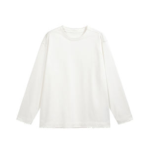 Autumn and Winter Men's Loose Top with Customizable Patterns <b>American</b> Street Style Round Neck Sweatshirt & <b>Hoodies</b> - Product Image 2